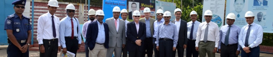 Sr. Vice President of World Bank pays visit to Western Marine Shipyard
