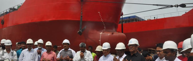 Bangladeshi Made Biggest Ship successfully launched by WMShL
